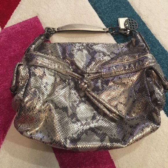 Coach Kristin Metallic Python 14770 - Picture 1 of 7